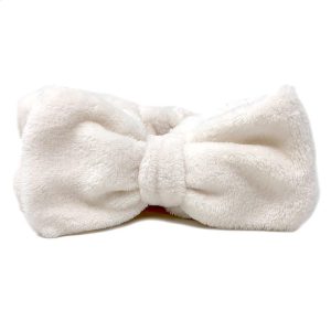 Plush Teddy Bear Spa Headband for Skincare and Face Washing