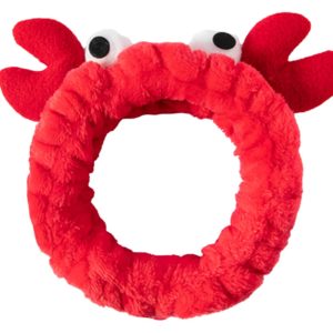 Creative Crab Design Face Wash Headband for Women