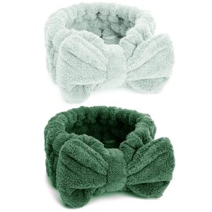 Soft Elastic Face Wash Headband for Women and Girls