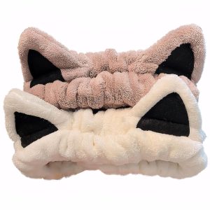 2 Pieces Soft Spa Headbands for Washing Face Skincare and Makeup