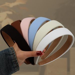 6 Pack Thick Non Slip Hair Bands for Women